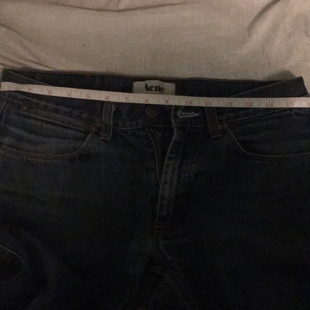 ACNE low rise cropped jeans - Picture 4 of 4